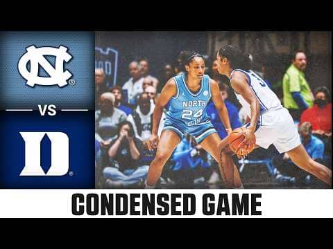 North Carolina vs. Duke Condensed Game | 2025-26 ACC Women's Basketball