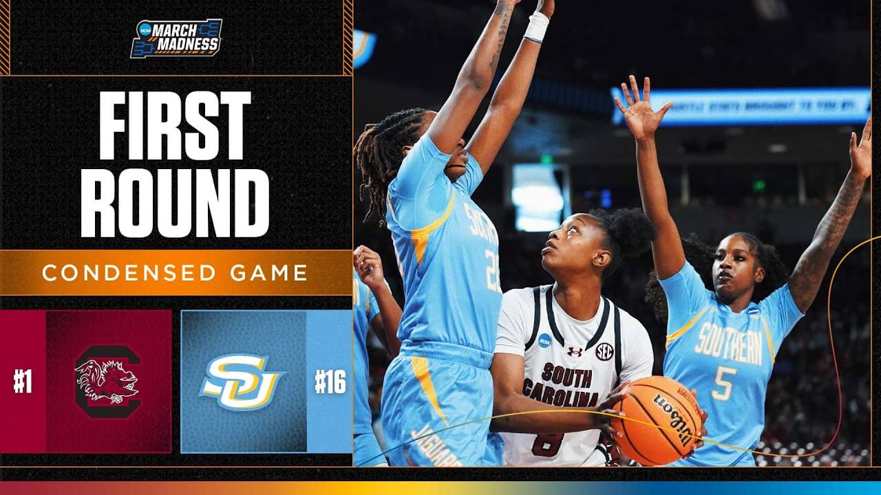 South Carolina vs. Southern - First round NCAA tournament extended highlights