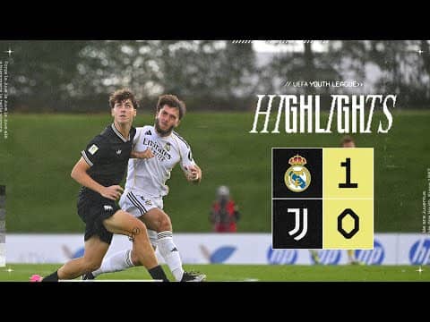 HIGHLIGHTS Uefa Youth League | Real Madrid 1-0 Juventus U20 | Matchday 2