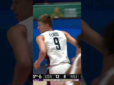 The way Cooper Flagg competes is something else 😳 #FIBAU17
