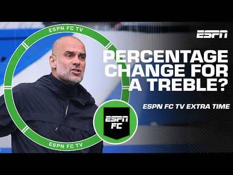 What is Manchester City’s chances of winning the domestic treble? | ESPN FC Extra Time