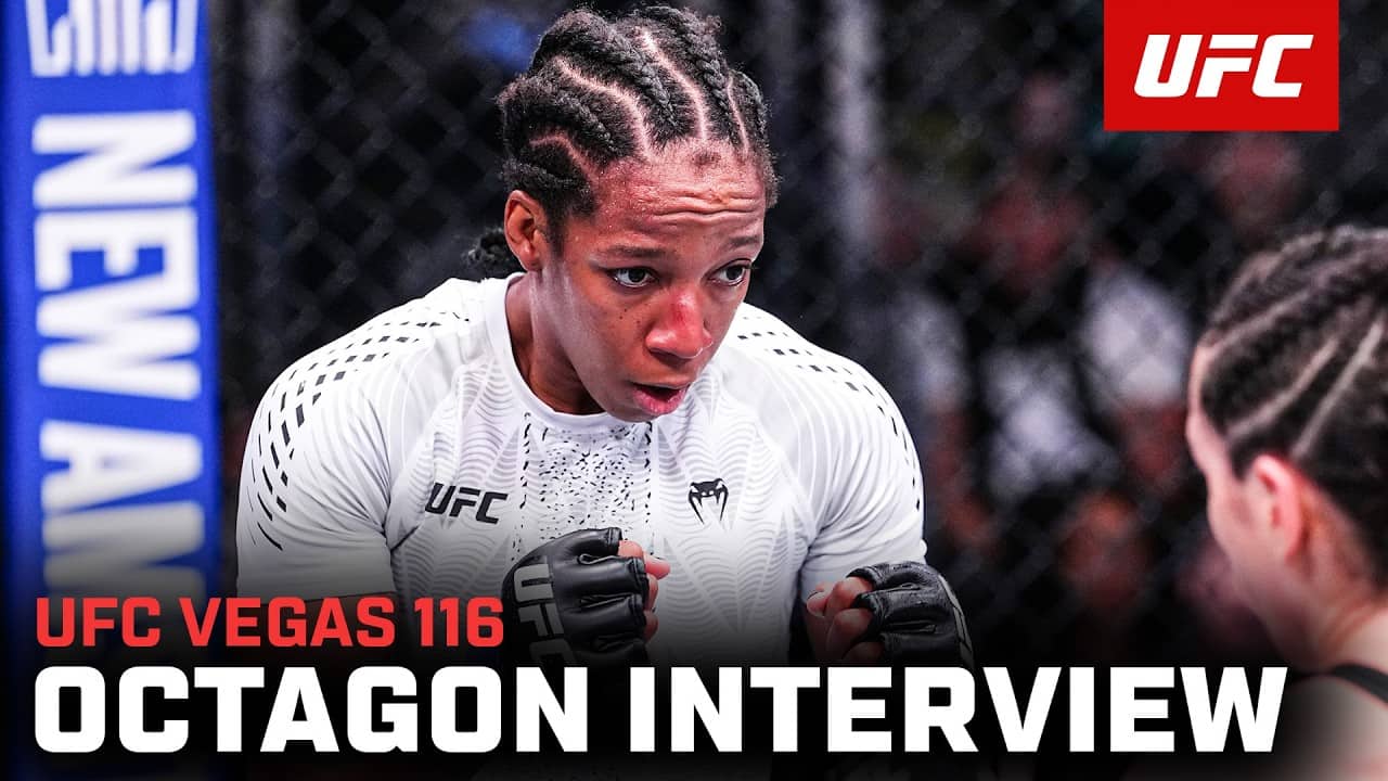Joselyne Edwards Octagon Interview | UFC Vegas 116