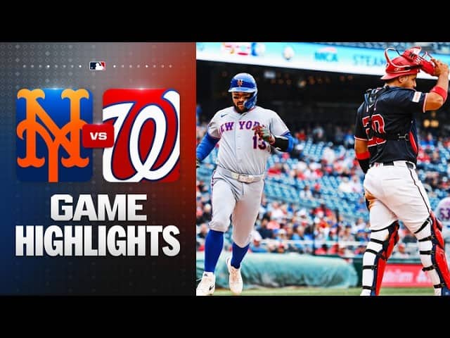 Mets vs. Nationals Game Highlights (5/21/26) | MLB Highlights