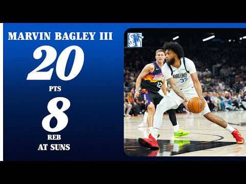 Marvin Bagley III (20 PTS 8 REB) at Phoenix Suns | April 8, 2026