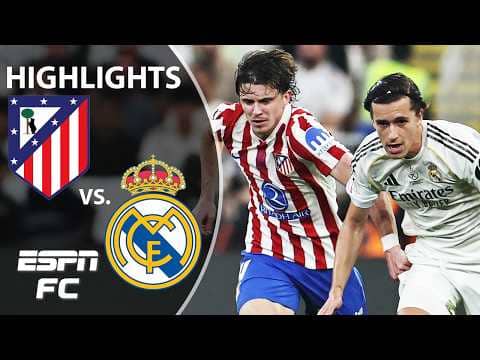 Atletico Madrid vs. Real Madrid | Spanish Super Cup Highlights | ESPN FC