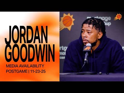 Jordan Goodwin Postgame Media Availability | Phoenix Suns | 11-23-25