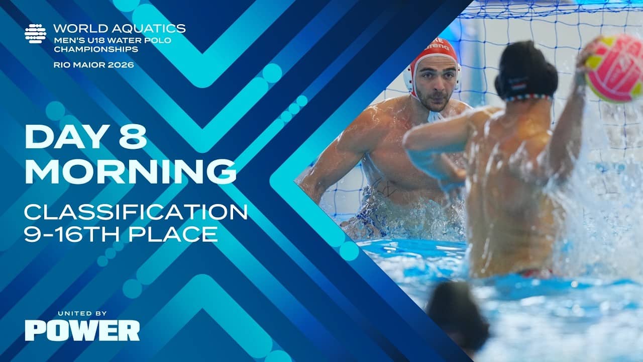 Classification | Morning Session | Day 8 | World Aquatics Men's U18 Water Polo Championships 2026