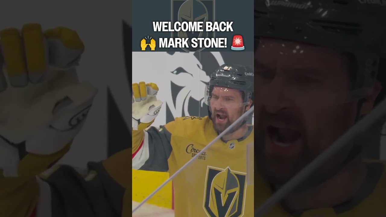 Stone is BACK and on the Scoresheet 🚨