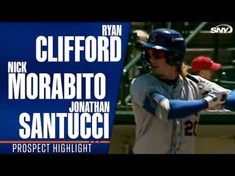 Nick Morabito, Ryan Clifford, Jonathan Santucci | Mets prospects highlights