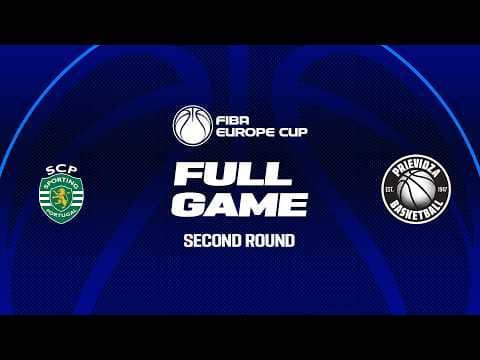 LIVE - Sporting CP v BC Prievidza | FIBA Europe Cup 2025-26 | Second Round