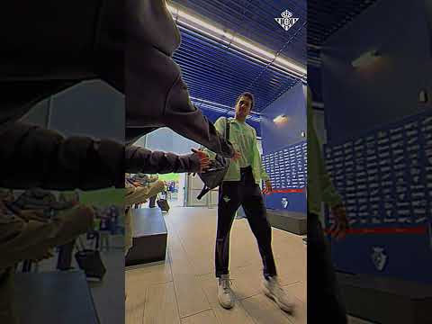 ¡LLEGAMOS! 🏟👋 #shorts #realbetis