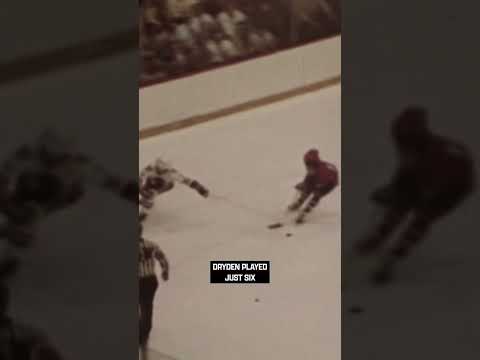 Ken Dryden Won the Stanley Cup Before Rookie of the Year 🤯🏆