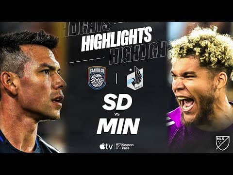 San Diego FC vs. Minnesota United | Full Match Highlights