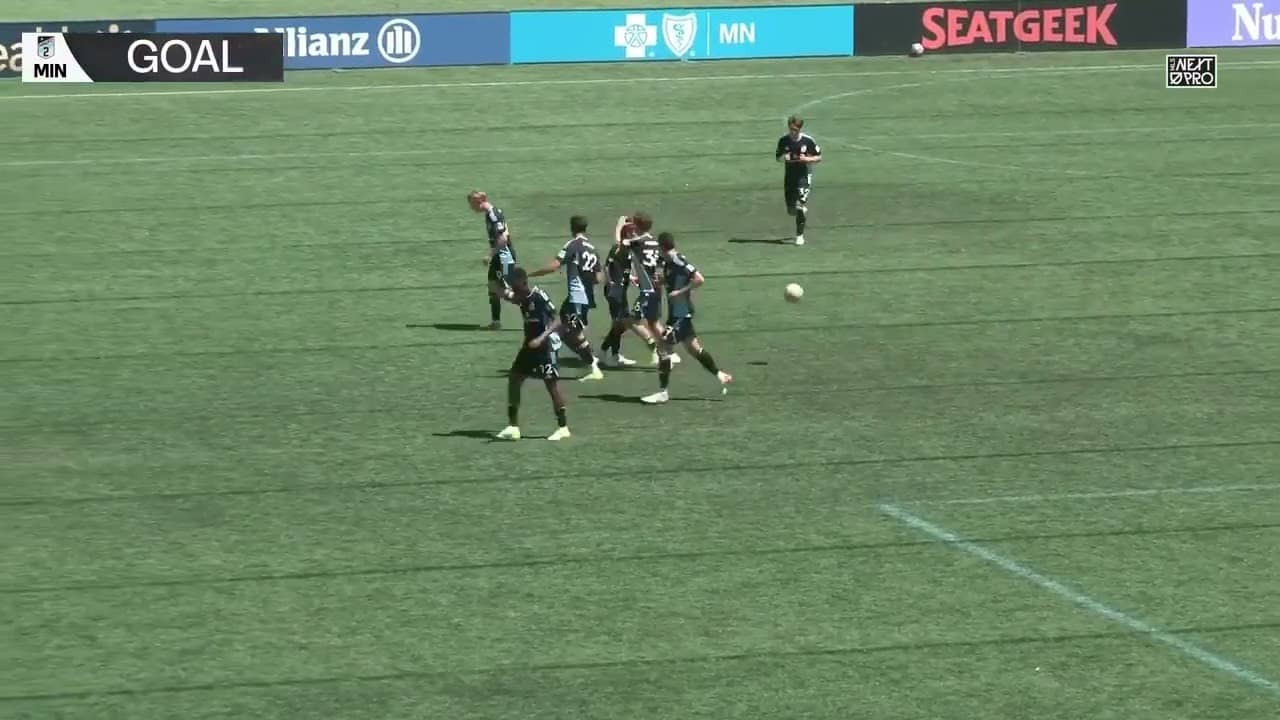 MNUFC2 Goal: Luciano Pechota Scores First Professional Goal
