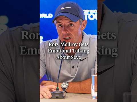 Rory McIlroy was emotional reflecting on what Seve Ballesteros means to him. 🥹