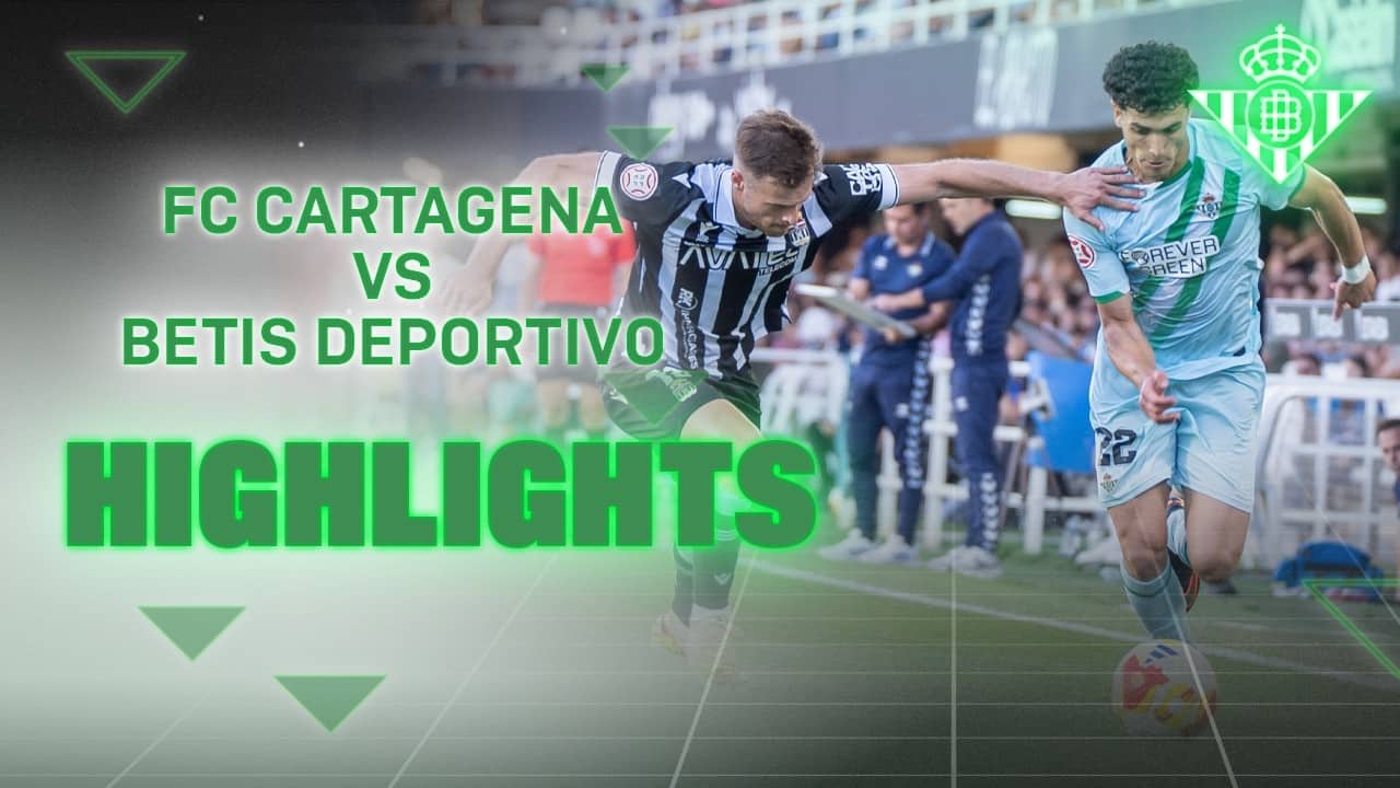 Resumen del partido FC Cartagena - Betis Deportivo (2-2) | CANTERA