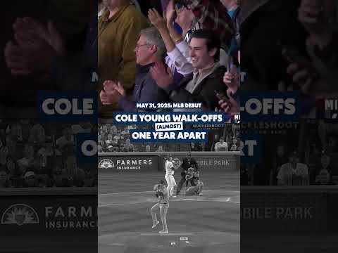 something about a cole young walk-off