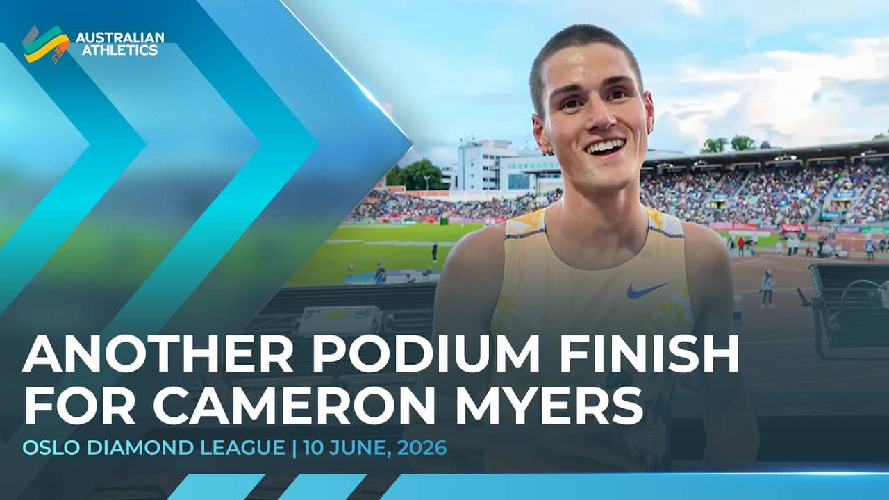 Cameron Myers lands on the podium in Oslo | 2026 Oslo Diamond League