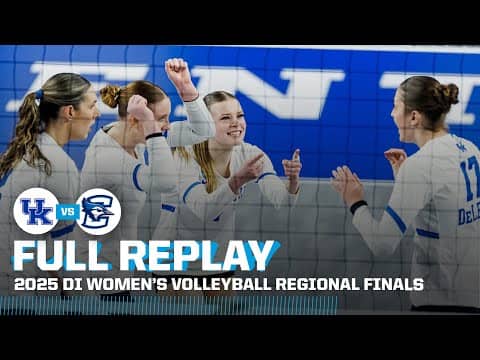 Kentucky vs. Creighton: 2025 NCAA women’s volleyball regional finals | FULL REPLAY