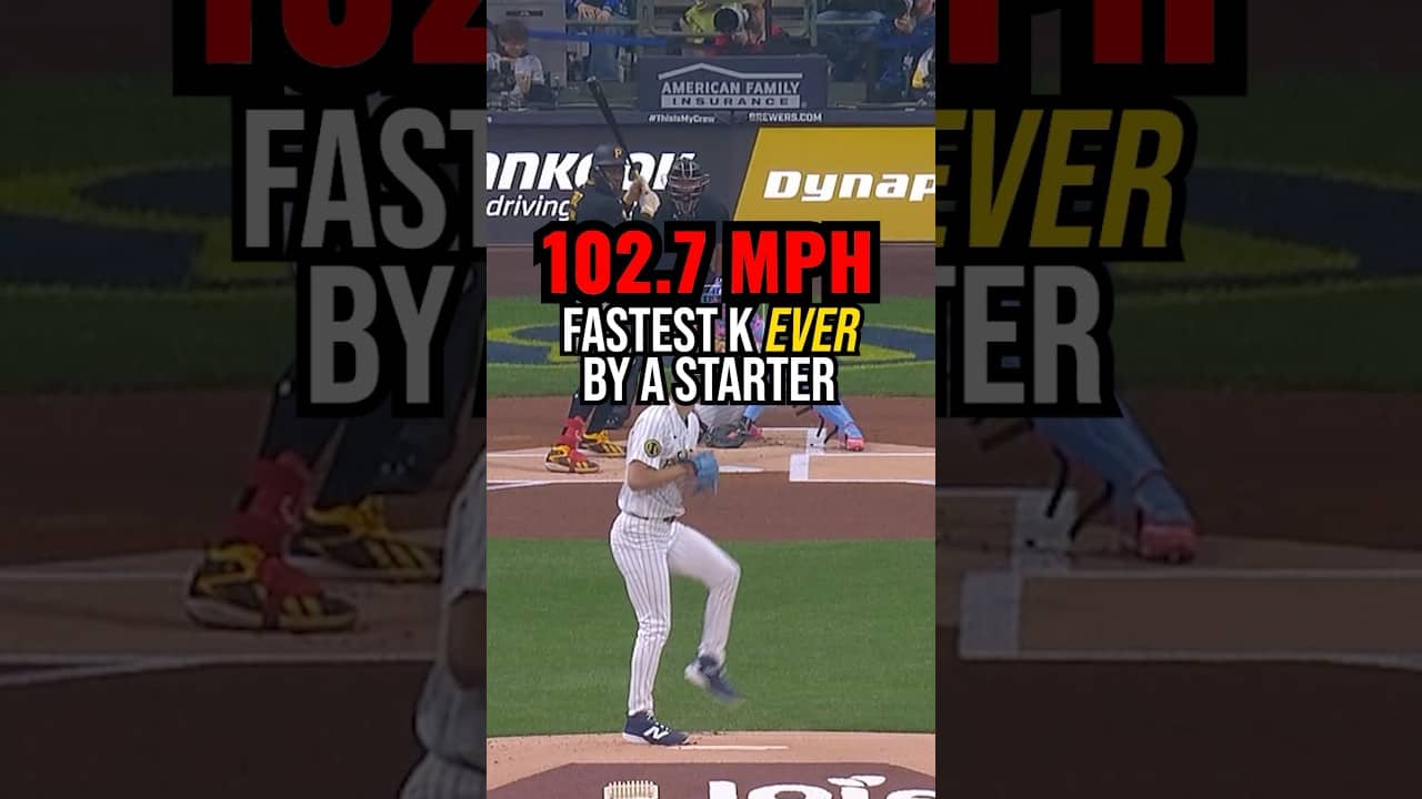 Jacob Misiorowski is an absolute freak⛽