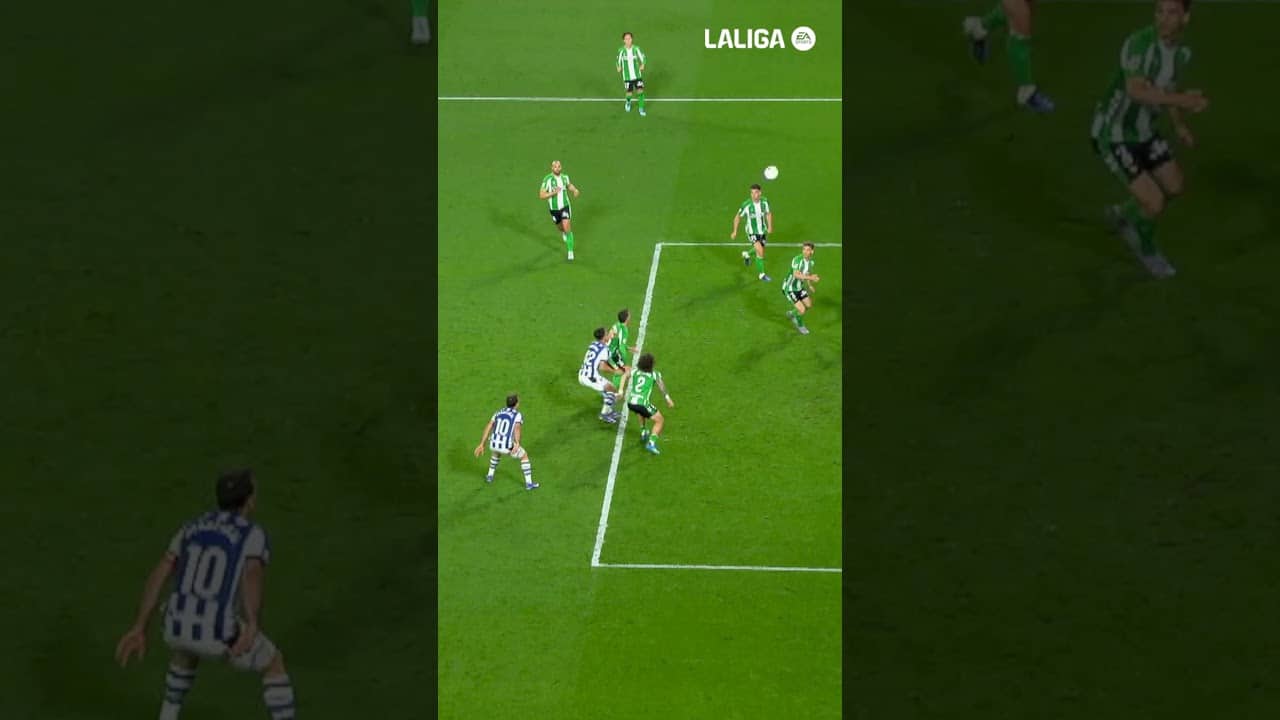 El efecto mariposa de este PARADÓN en ANOETA 💫 #LALIGAHighlights #realbetis #shorts