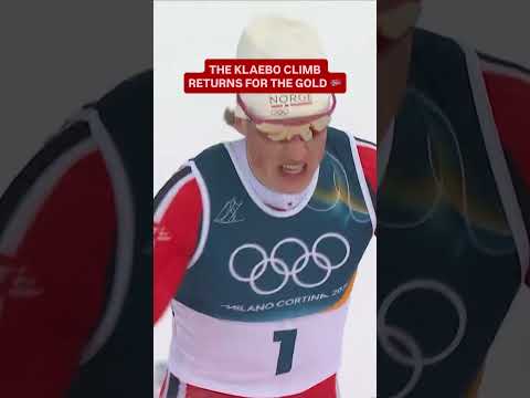 The ICONIC Klaebo climb 😤