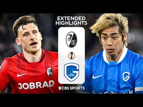Freiburg vs. Genk: Extended Highlights | Round Of 16 Leg 2 | CBS Sports Golazo