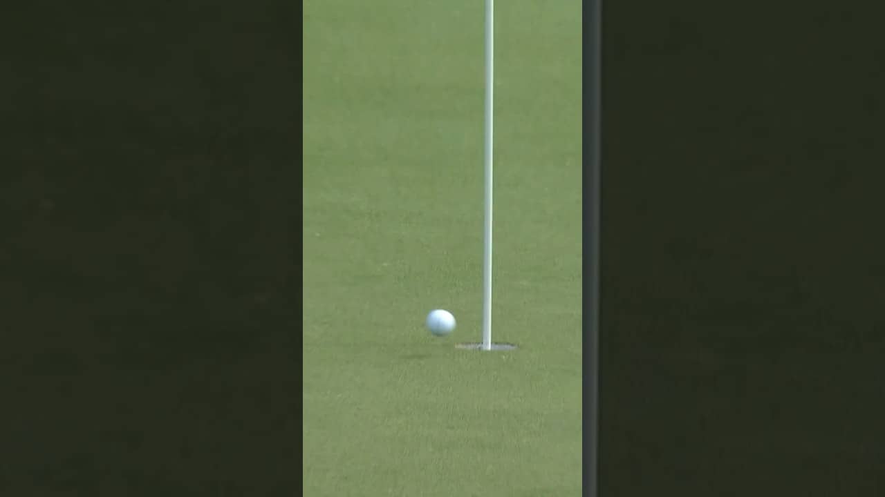 NEARLY the first par-4 ace on TOUR since 2001