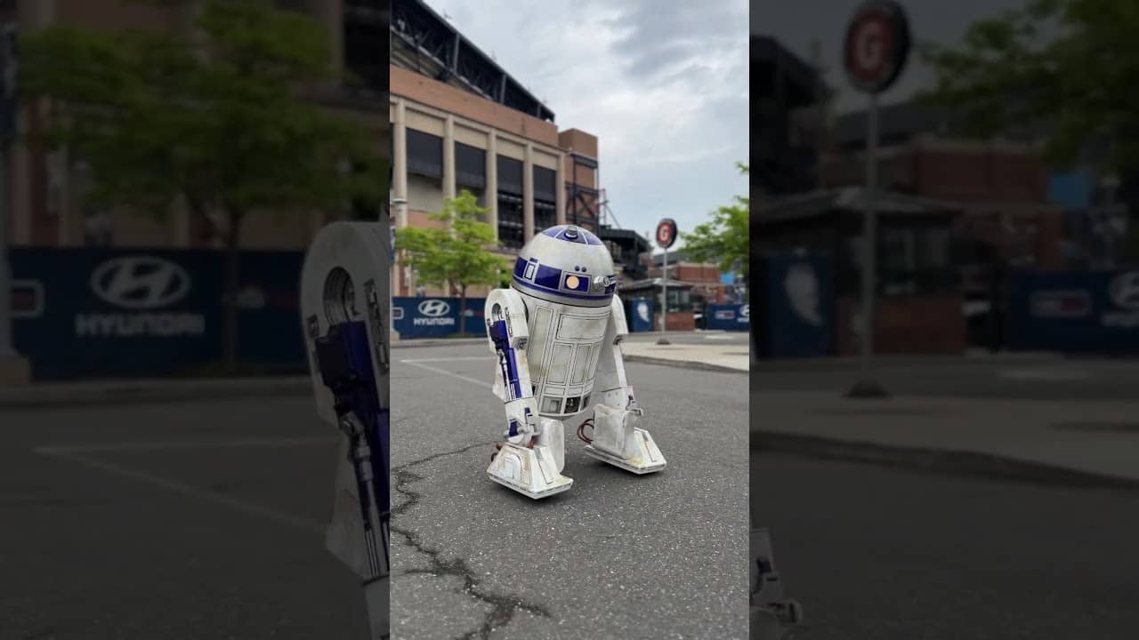 Casually pulling up to the Mets game with the Death Star plans #starwars #mets #baseball