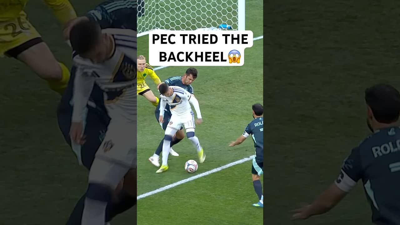 Gabriel Pec THIS CLOSE🤏 on the backheel!