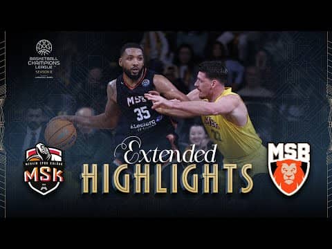 Mersin Sports Club v Le Mans Sarthe Basket | Full Game Highlights | #BasketballCL 2025-26