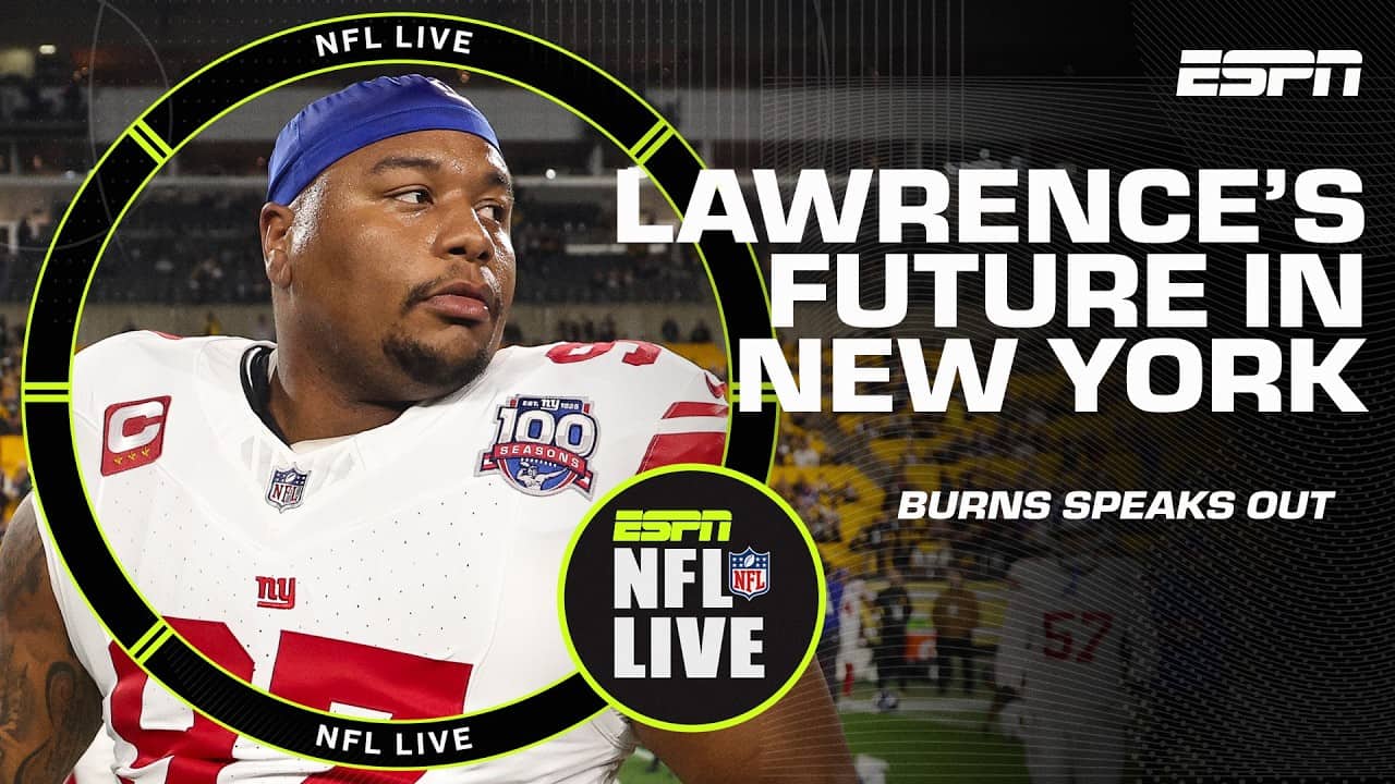 Brian Burns addresses the situation with Giants & Dexter Lawrence II | NFL Live