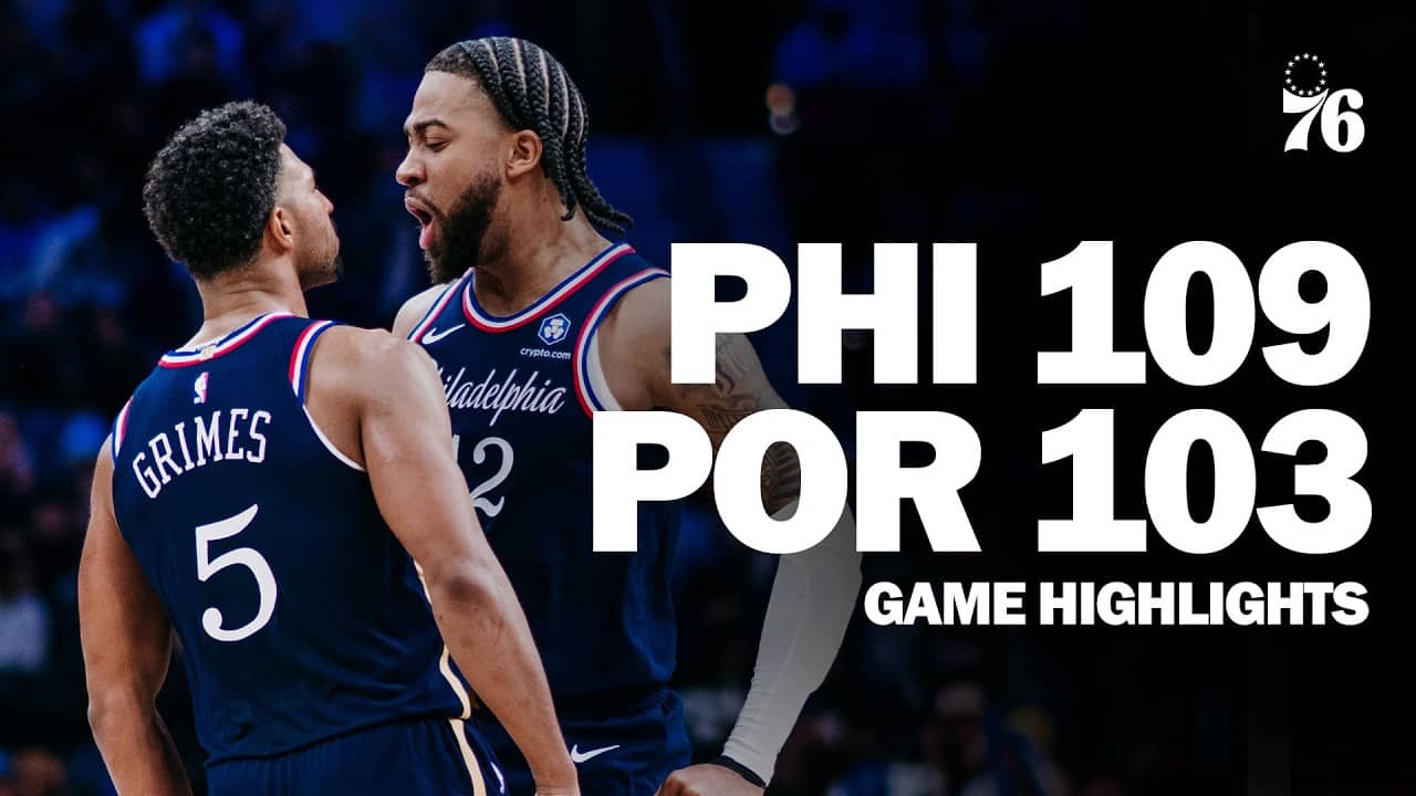 Game Highlights: Philly Caps Off the Perfect Back-to-Back