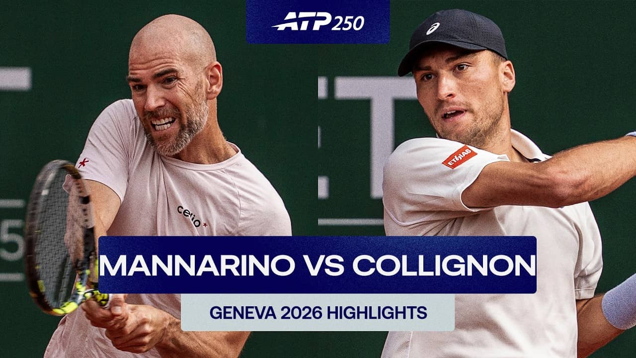 Adrian Mannarino vs Raphael Collignon Highlights | Geneva 2026 Round 1