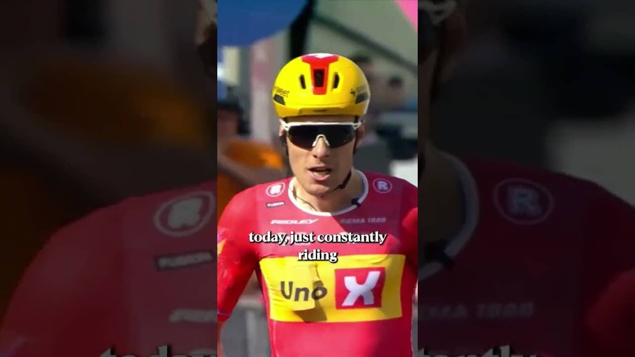 A masterclass in teamwork from the breakaway 🤩👏