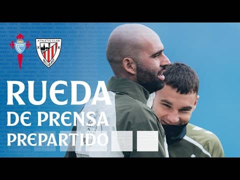 Rueda de prensa de Claudio Giráldez previa al Celta vs Athletic Club