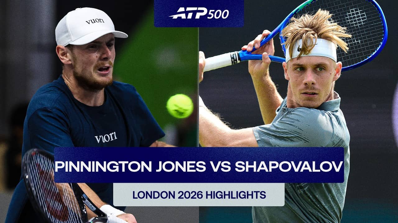 Jack Pinnington Jones vs. Denis Shapovalov Highlights | London 2026 Round 1