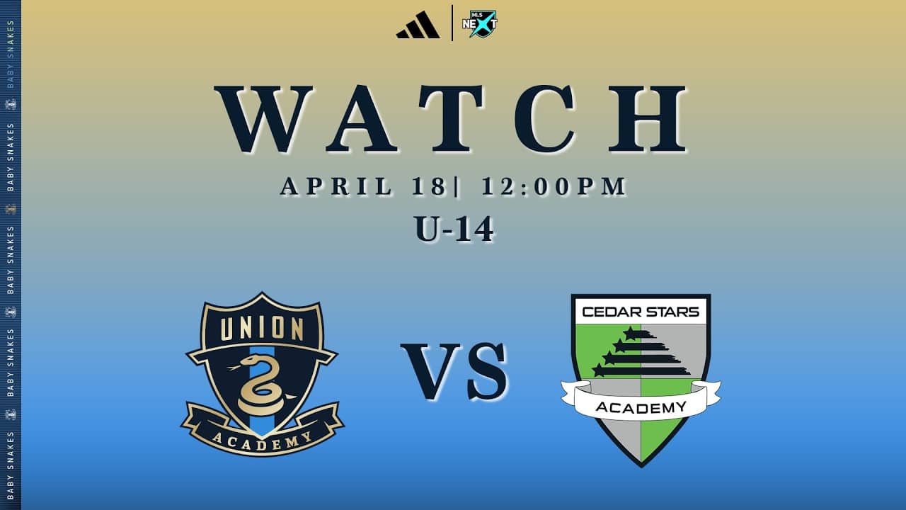 Philadelphia Union Academy U-14 vs. CSA-Monmouth [4.18.26]