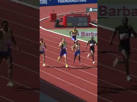 HOME WIN 🇳🇱 Jonas Phijffers clocks 44.84 to take the men's 400m at the FBK Games