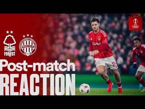 "A Special Moment for Me" ❤️ | James McAtee's Reaction 🗣️ | Forest 4-0 Ferencváros | Europa League