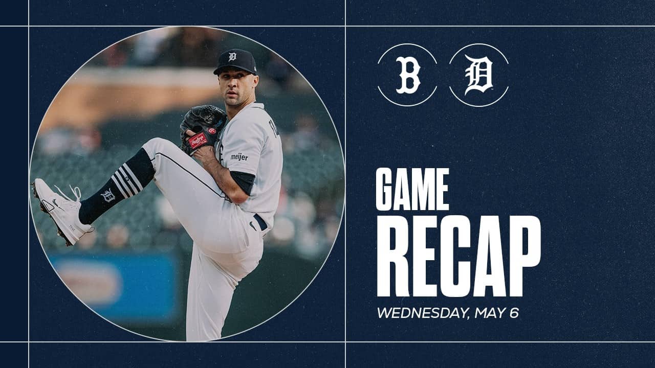 Tigers vs. Red Sox Highlights | 5/6/26