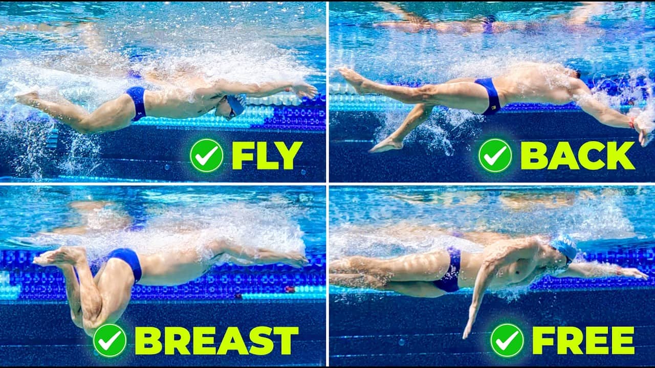 How To Swim Each Stroke CORRECTLY | Technique, Drills & Race Strategy (Complete Guide)