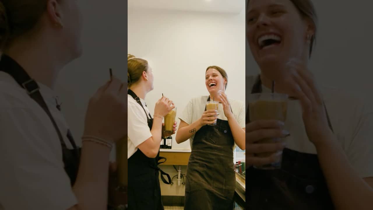 Olympians at swimming and at making coffee 👏🏼