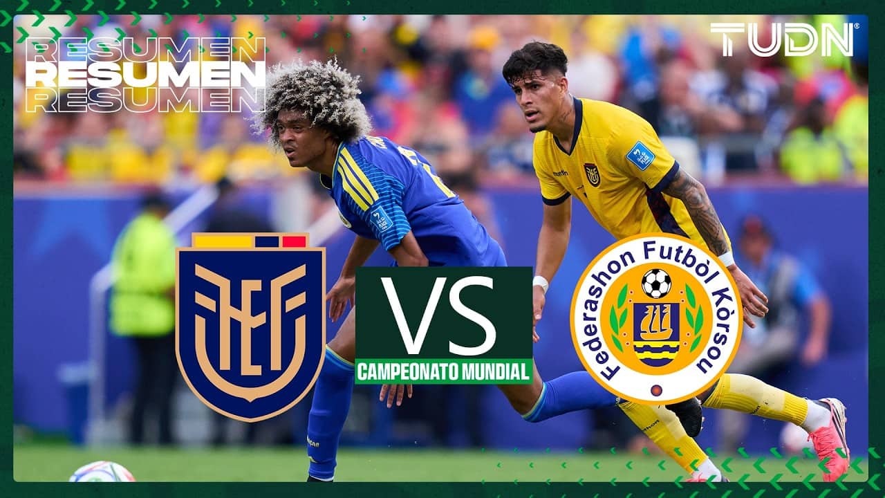 LO MEJOR: Ecuador vs Curazao primer tiempo | TUDN