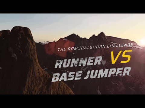 RUNNER VS BASE JUMPER - The Romsdalshorn Challenge