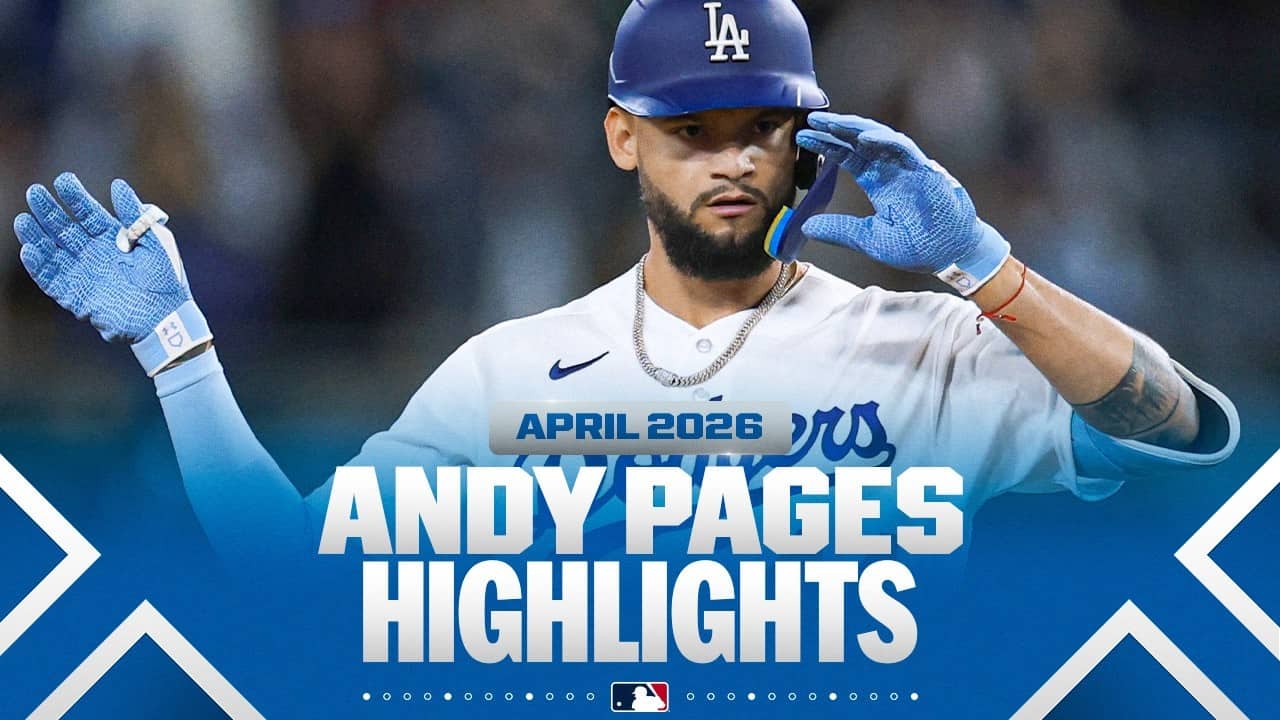 BREAKOUT SEASON for Dodgers outfielder Andy Pages? 👀 Off to a great start in April/May 2026!