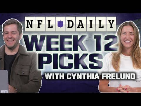 Week 12 NFL Picks with Cynthia Frelund