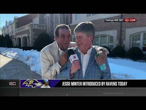 Steve Bisciotti cuddles up w/ Jamison Hensley to spill on hiring Jesse Minter as HC 🤝 | SportsCenter