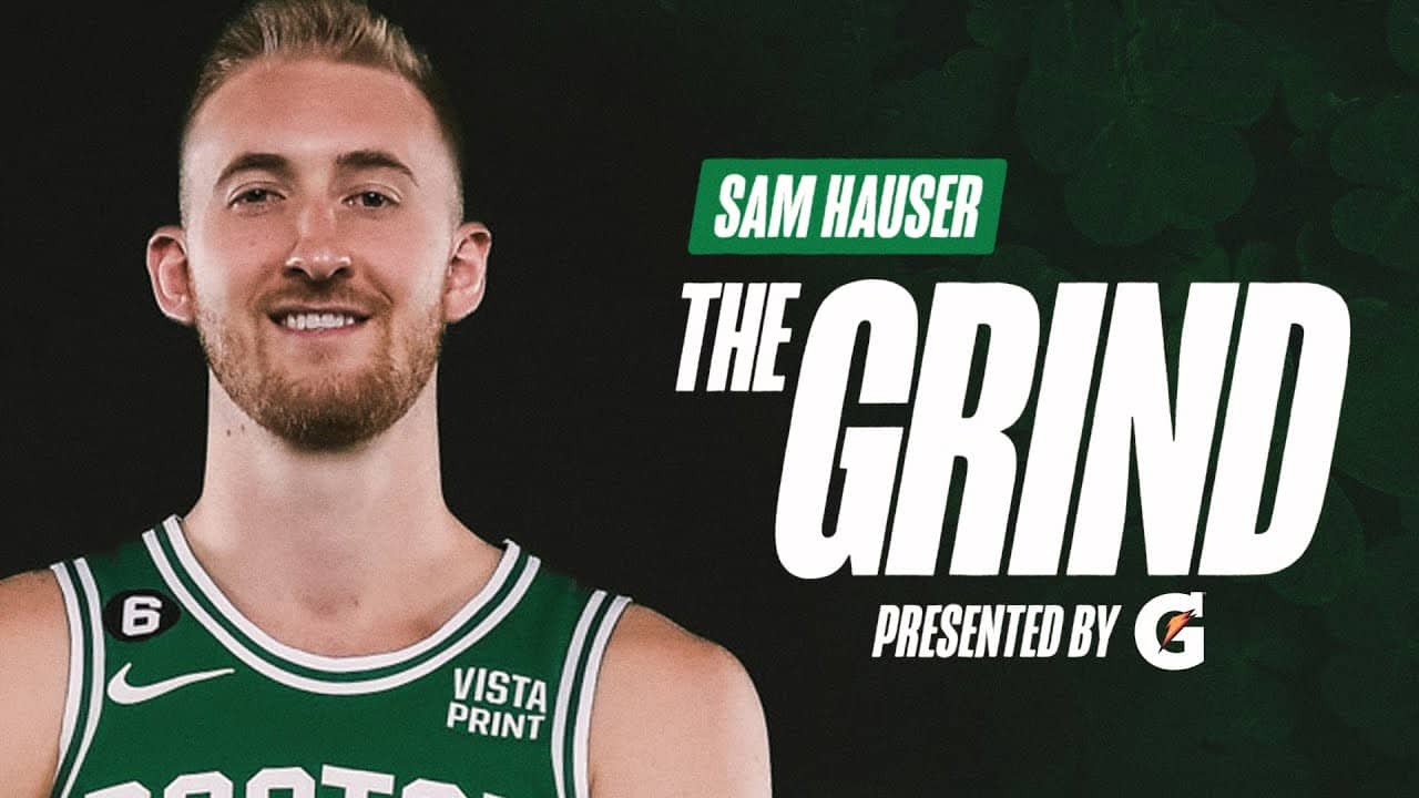 Sam Hauser is so much more than a three-point shooter 🔥