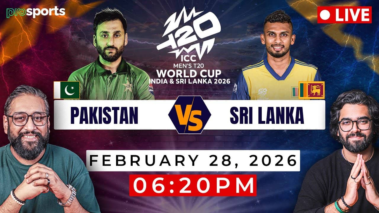 🔴LIVE Pakistan vs Sri Lanka T20 World Cup | Super 8s Clash | Watch Along and Live Reaction